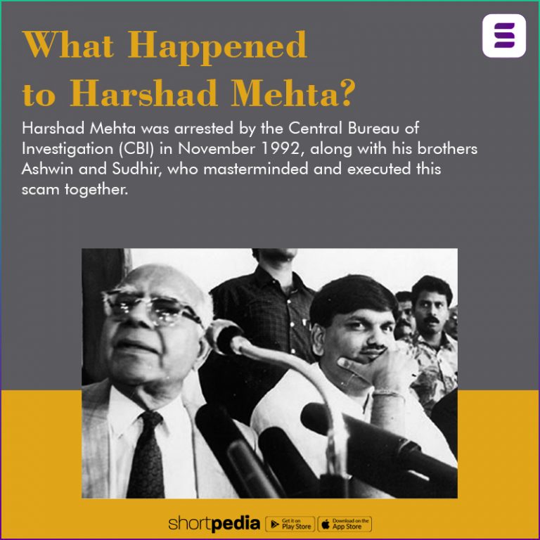 Harshad Mehta Controversial Fraud Story - ShortPedia